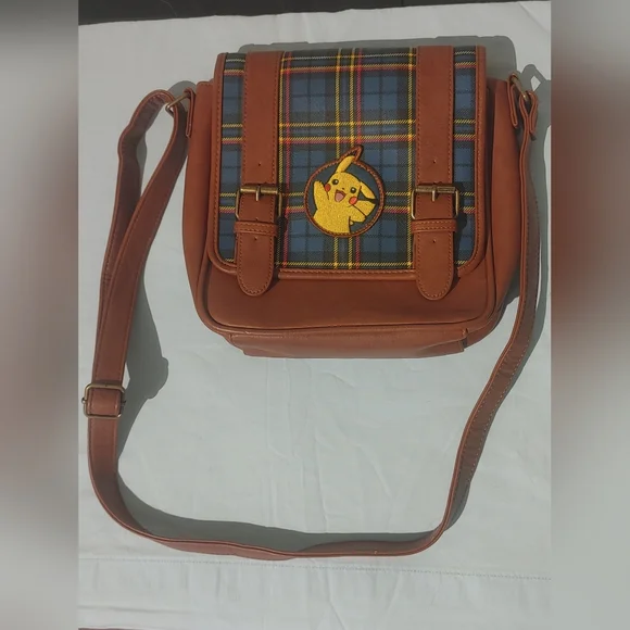 Loungefly x Pikachu Tartan Plaid Crossbody Bag - Picture 15 of 15